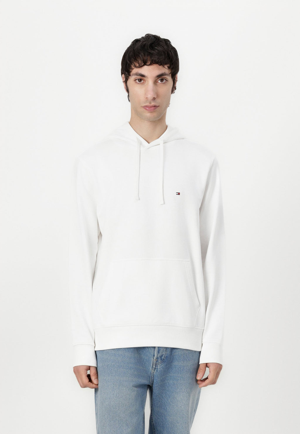 FLAG EMBROIDERY TERRY DRAWSTRING HOODY Media 3