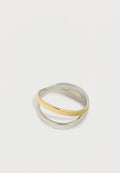 Calvin Klein ELLIPTICAL - Ring - gold-coloured/silver-coloured