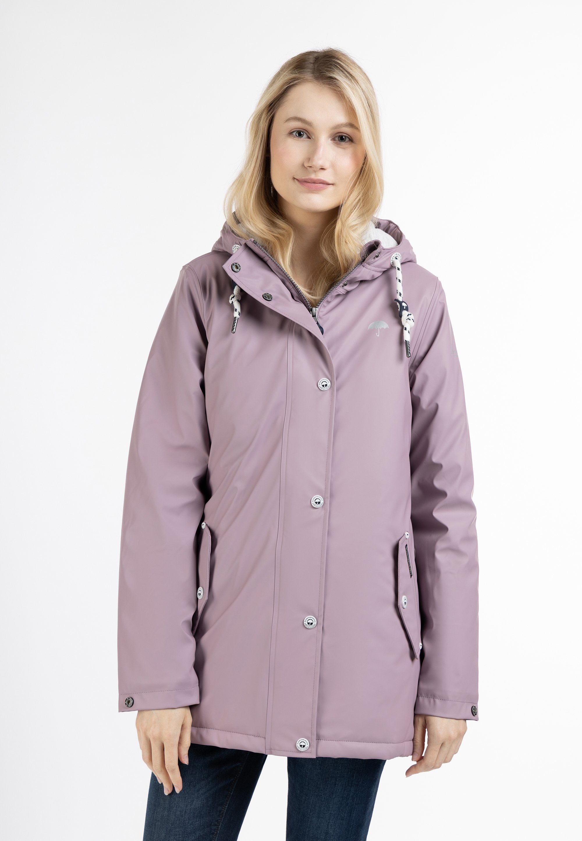 Schmuddelwedda SCHMUDDELWEDDA REGENJACKE MIT WATTIERUNG STORMCLOUD