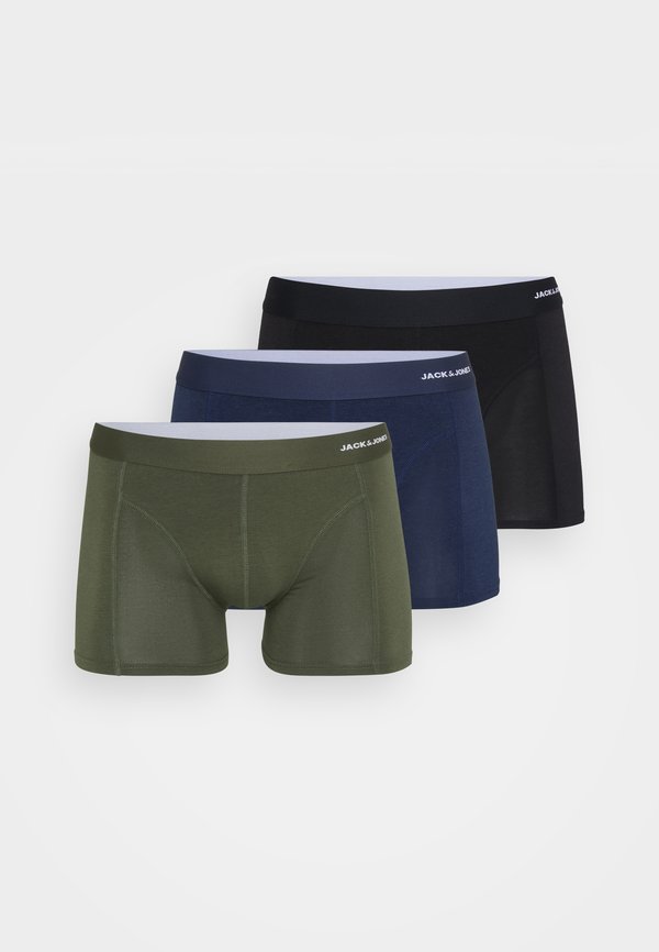 Jack & Jones JACBASIC TRUNKS 3 PACK - Trunks - Green