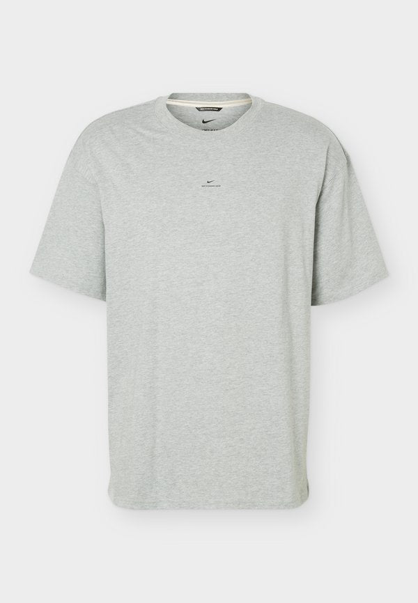 Nike Performance STANDART ISSUE TEE - Sports T-shirt - dark grey heather/black