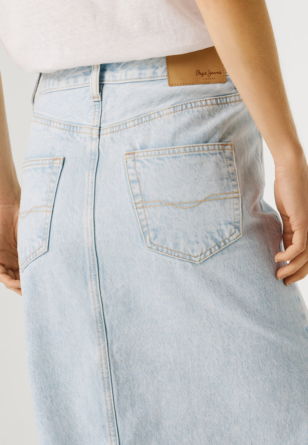 Pepe Jeans MIDI SKIRT NIKITA