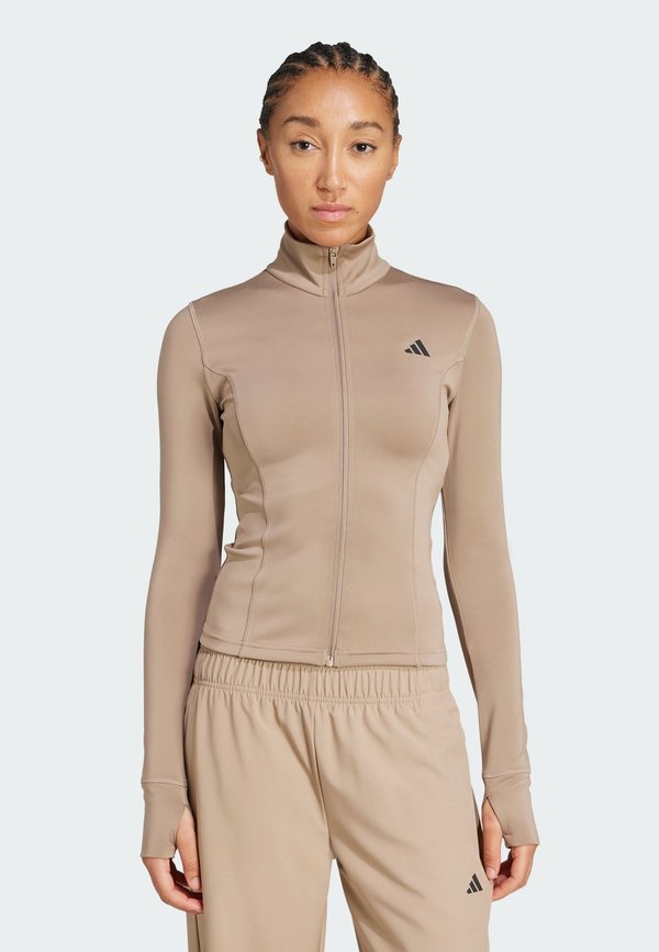 adidas Performance Training jacket - chalky brown