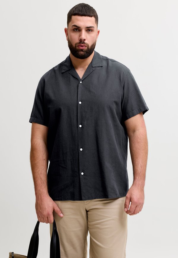 Jack & Jones Kurzarm Regular Fit Hemd - Shirt - black