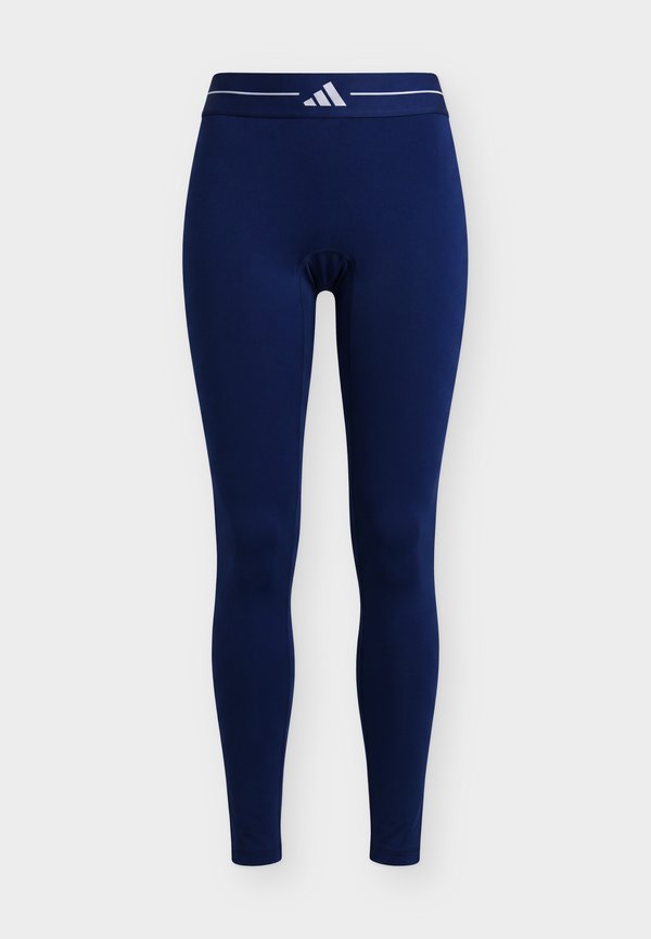 adidas Performance HYPERGLAM 3 STRIPES FULL LENGTH - Leggings - dark blue
