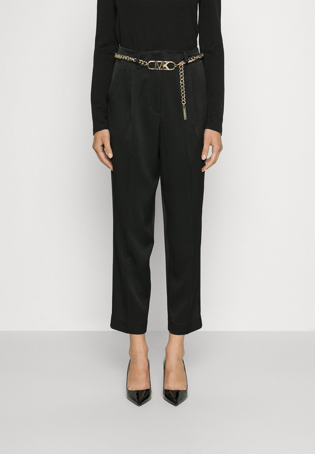 MICHAEL Michael Kors HIGHT WAIST BELT PANT
