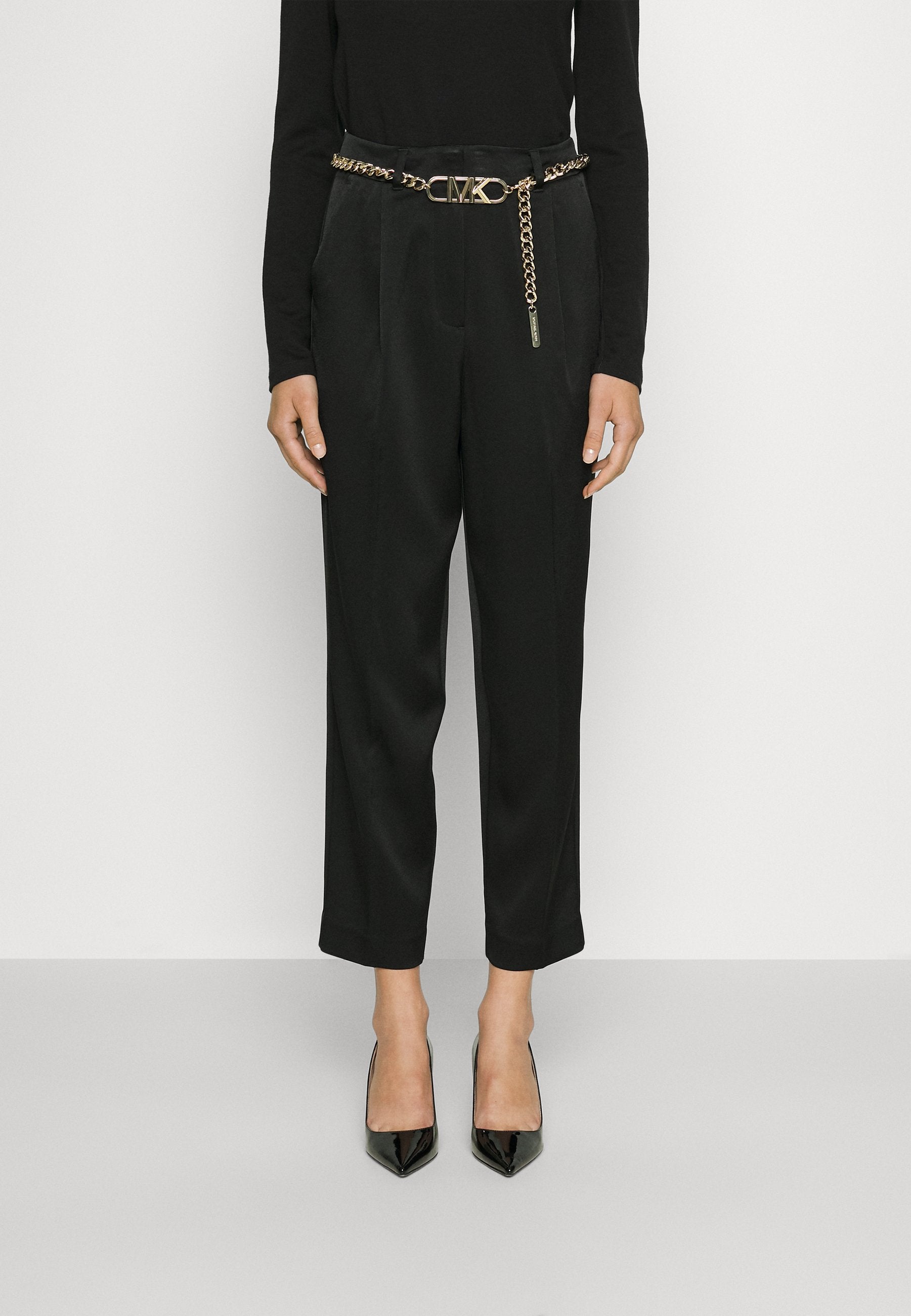 MICHAEL Michael Kors HIGHT WAIST BELT PANT