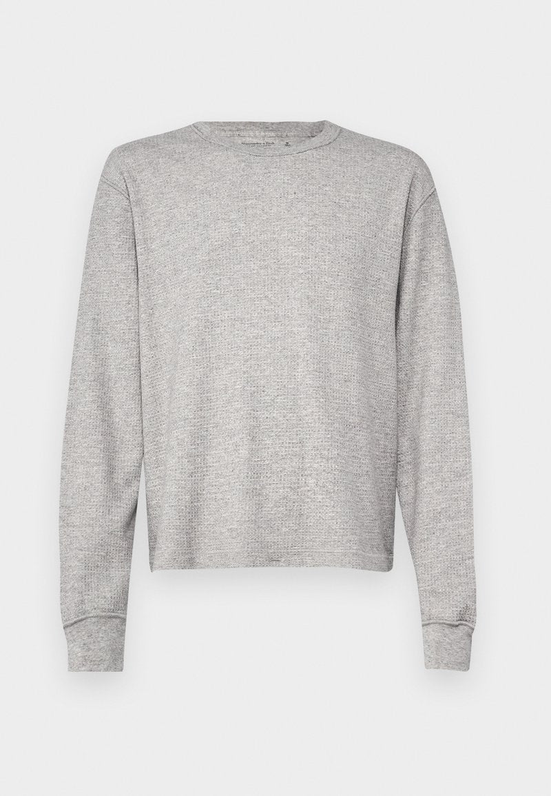 WAFFLE CROP HEATHER  - Abercrombie & Fitch - View 1