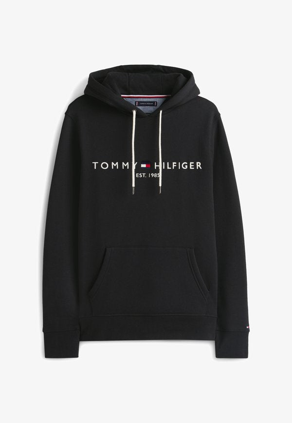 Tommy Hilfiger CORE LOGO HOODY - Hoodie - black