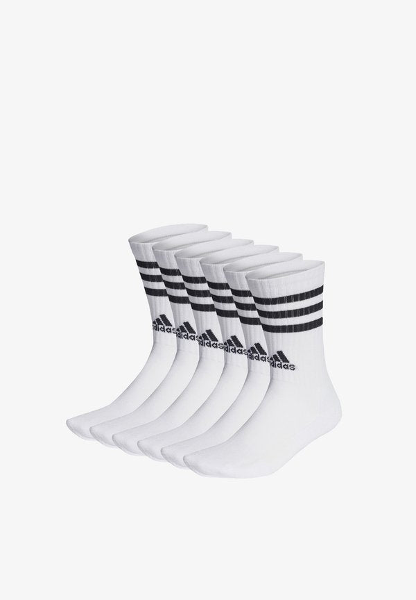 adidas Performance 6 PACK - Sports socks - white