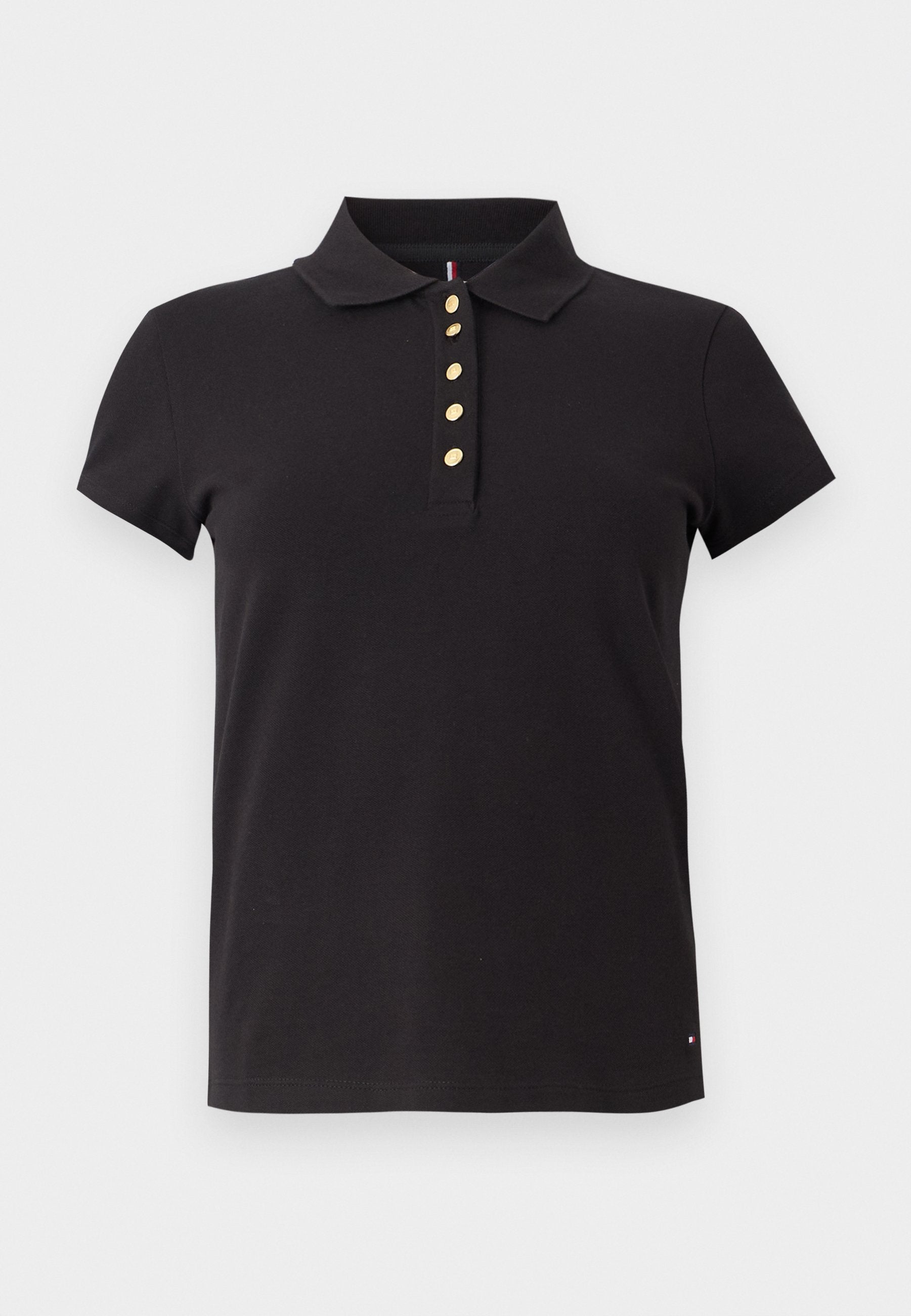 GOLD BUTTON SLIM POLO Media 1