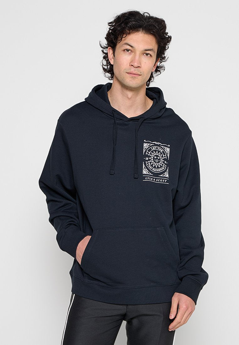 Lyle & Scott LYLE & SCOTT MID LAYERS SUNSHINE INN GRAPHIC HOODIE