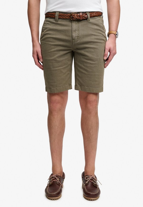 Superdry & Co SUPERDRY UTILITY CHINO SHORTS.. - Shorts - chive green
