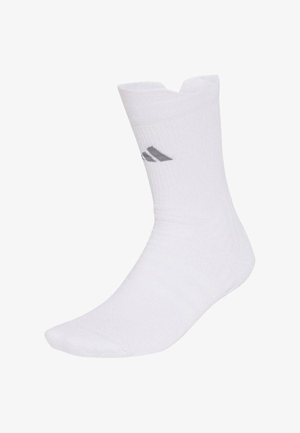 adidas Performance ADIDAS PERFORMANCE TENNIS CREW SOCKS CUSHIONED 1 PAIR PACK UNISEX - Sports socks - white   grey three
