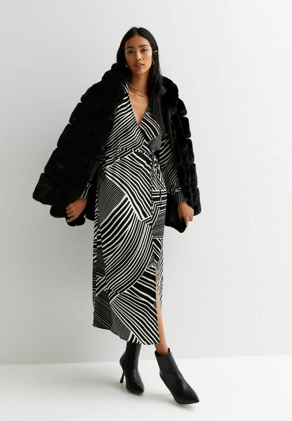 New Look WRAP COLLAR LONG SLEEVE