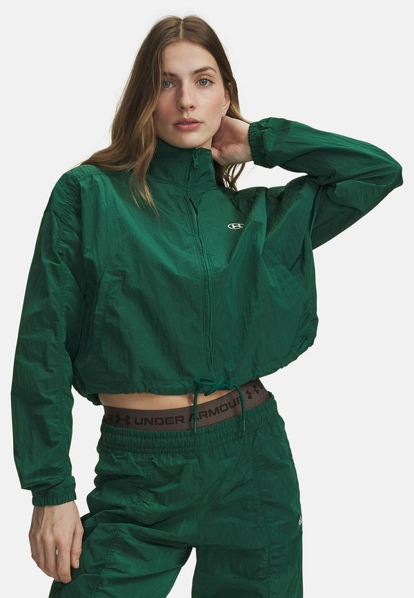 Under Armour RIVAL WOVEN - Outdoor jacket - campus ivy