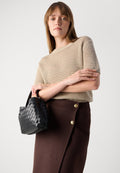 GANT MIDI HANDSTITCHED WRAP SKIRT