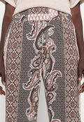 Cream PRINTA CULOTTE PANT
