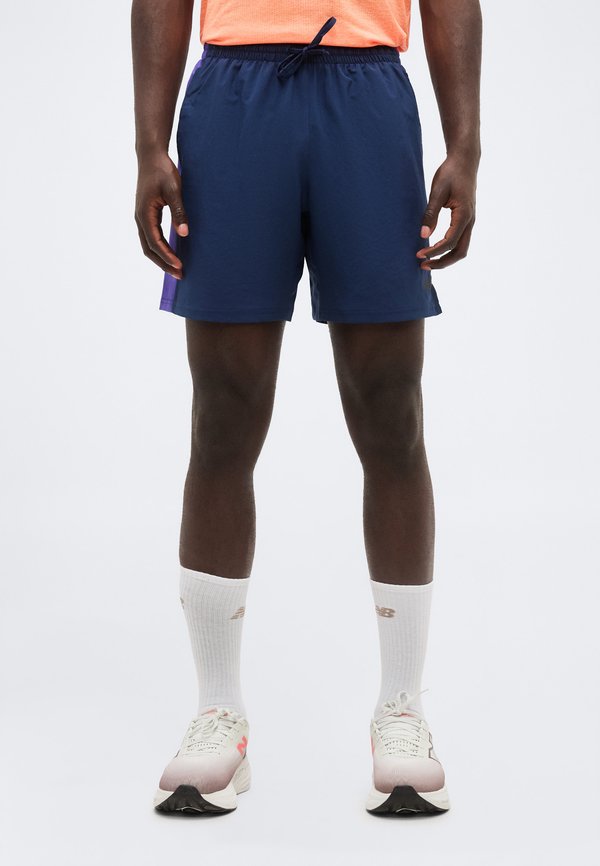 New Balance FAST DAYS SHORT - Sports shorts - navy
