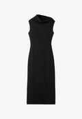 Mango Jersey dress - black