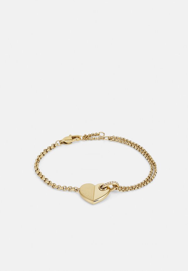 Tommy Hilfiger BOLD HEARTS - Bracelet - gold-coloured