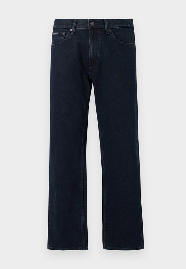 Calvin Klein Jeans STRAIGHT - Straight leg jeans - blue black stone
