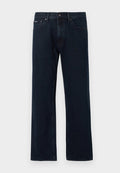 Calvin Klein Jeans STRAIGHT - Straight leg jeans - blue black stone