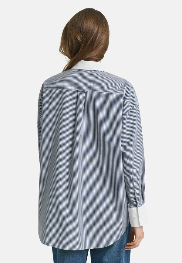GANT CONTRAST COLLAR STRIPED