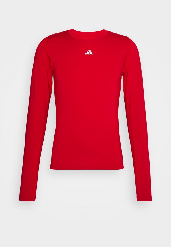 adidas Performance TECHFIT LS TEE M - Undershirt - team power red