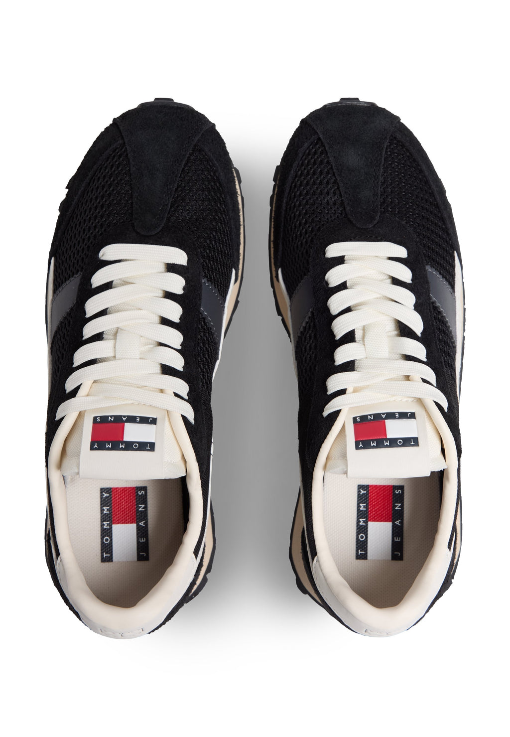 Tommy Jeans RETRO LEATHER ARCHIVE RUNNER TRAINERS