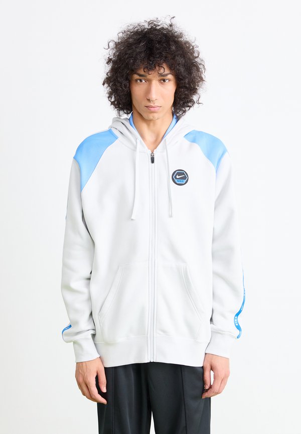Nike Sportswear Zip-up sweatshirt - photon dust/university blue