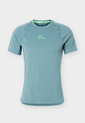 Nike Performance Sports T-shirt - mineral slate/green strike