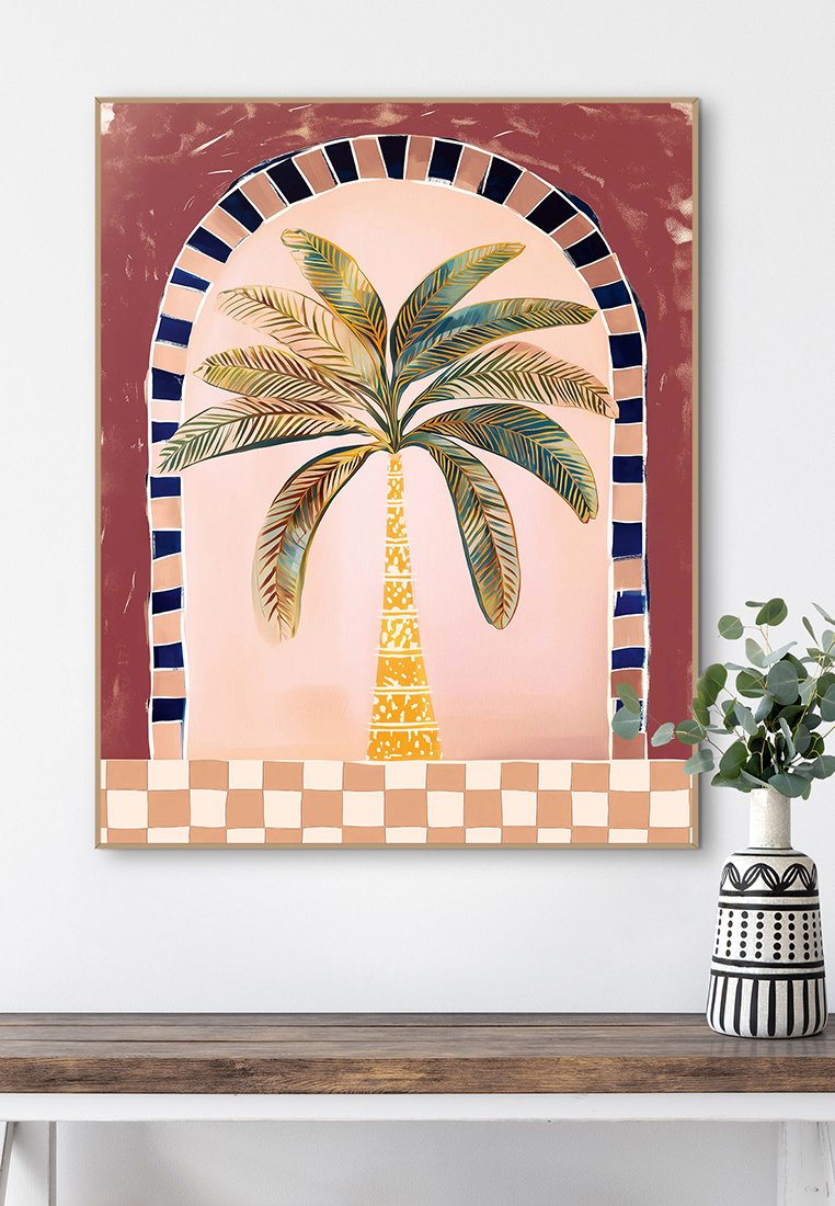 Orange Wallz PALM PRESENT