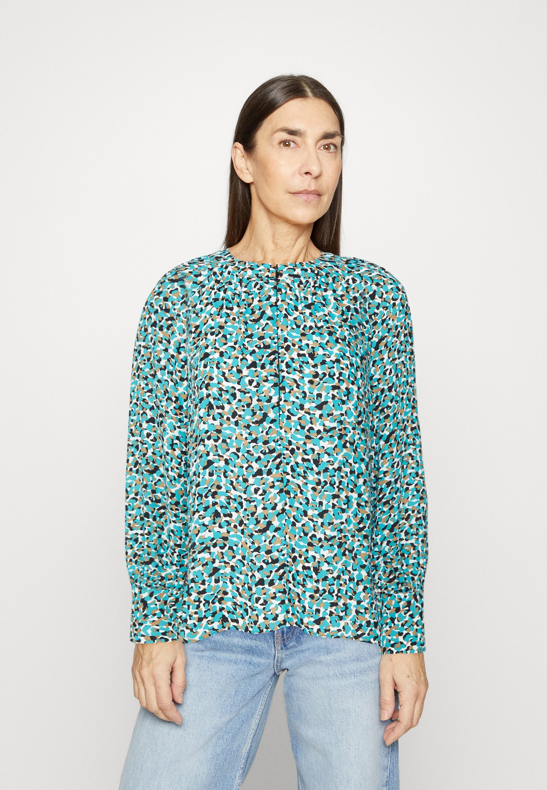 Marks & Spencer ZIP DETAIL BLOUSE