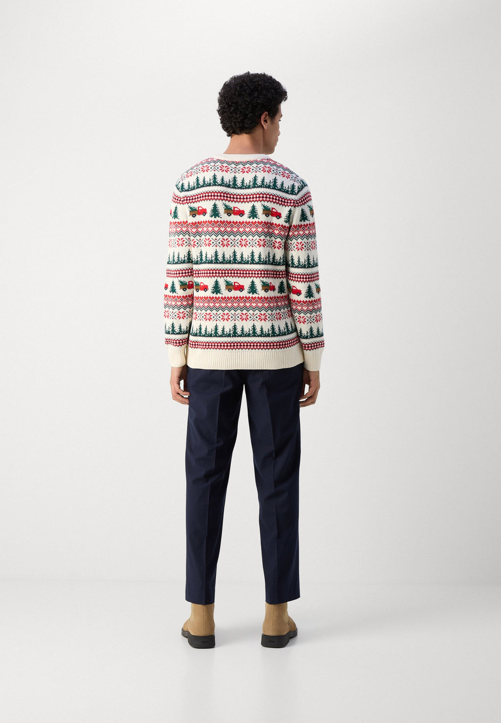 WINTER VILLAGE O NECK SWEATER Media 5