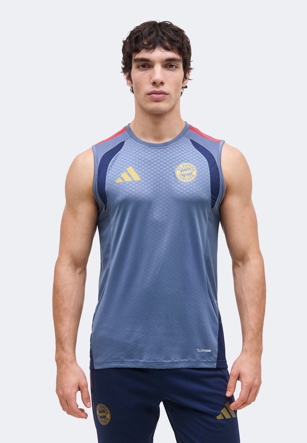 adidas Performance FC BAYERN 26/27 SLEEVELESS TRAINING - Club wear - preloved ink/night indigo