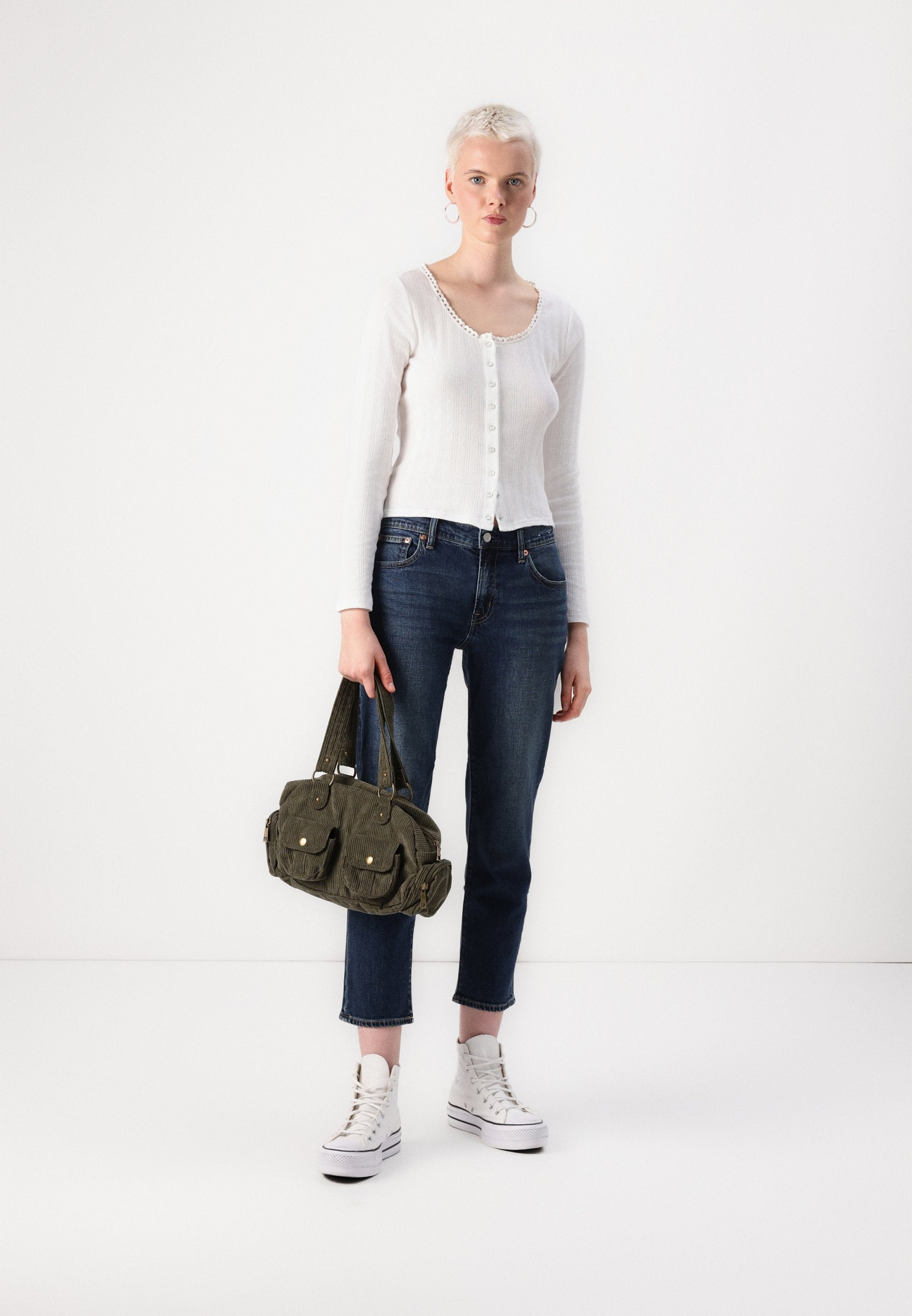 GAP POINTELLE SCOOP CARDI