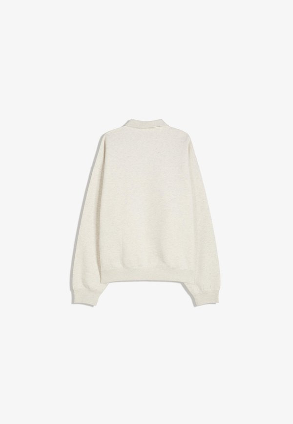 Bershka COLLAR - Long sleeved top - off white
