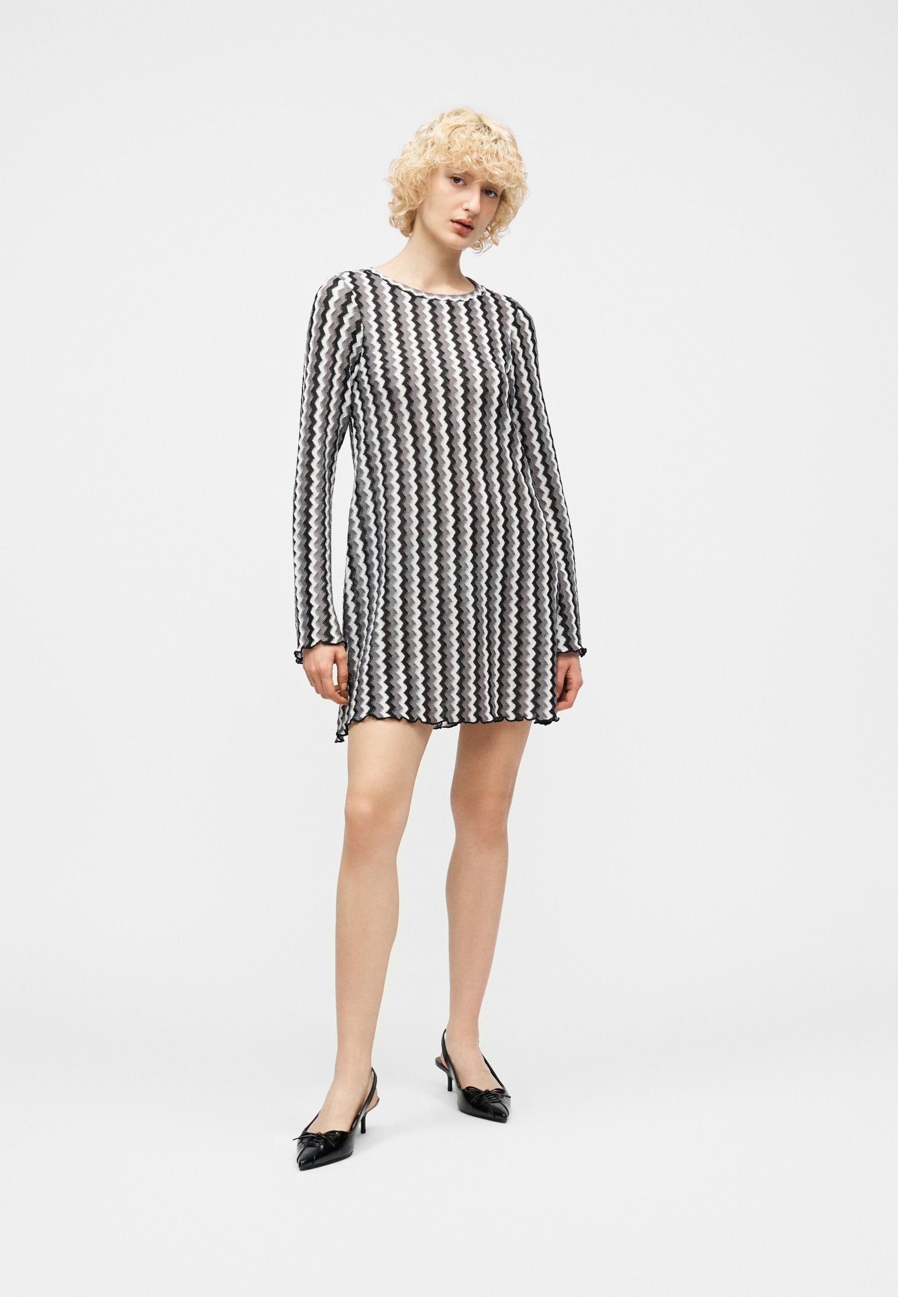 ONLY ONLBAILEY ZIGZAG DRESS