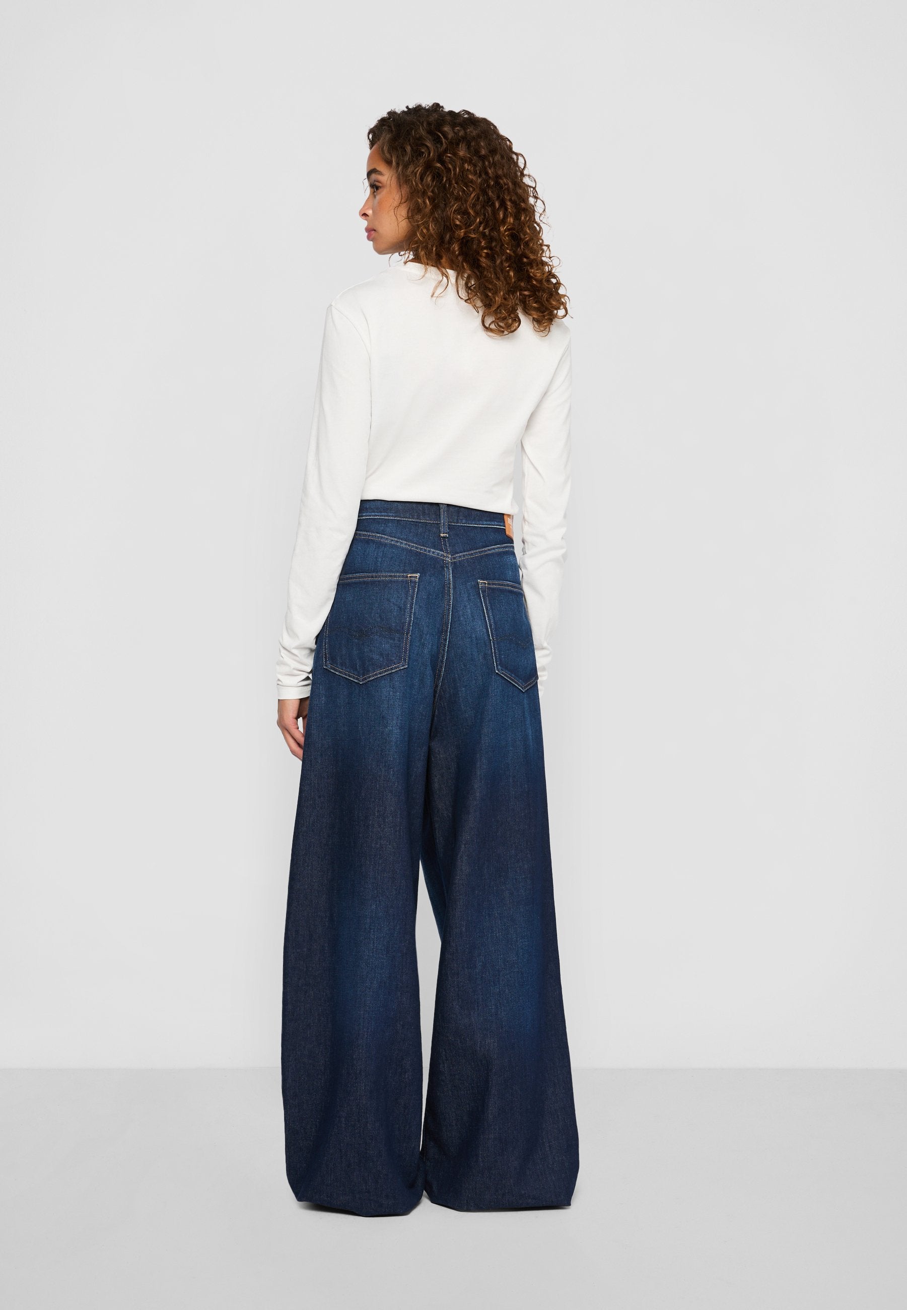 Replay MARGOTT DARK TINTED INDIGO WASHED DENIM