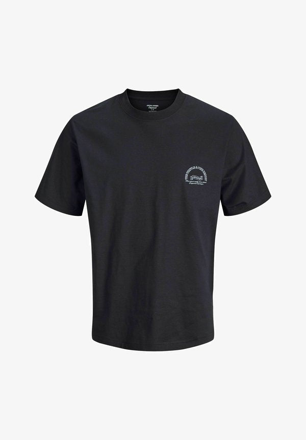 Jack & Jones T- - Print T-shirt - black