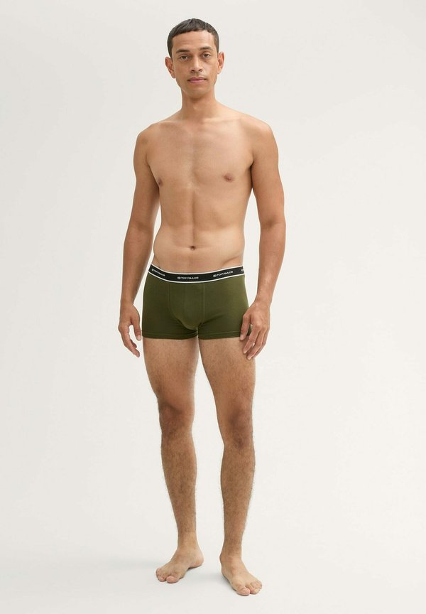TOM TAILOR 2-PACK - Trunks - dark green uni