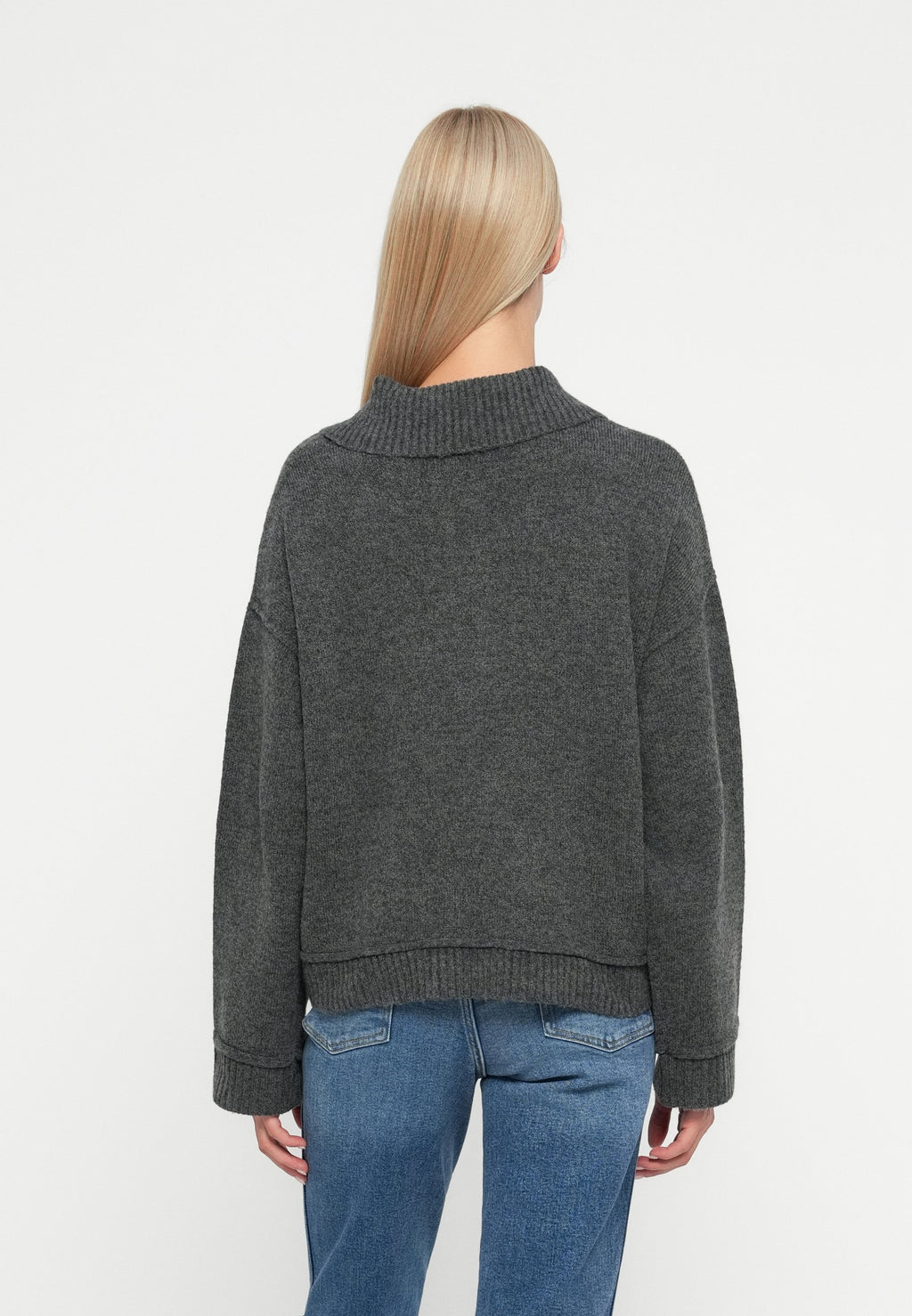 ONLY ONLHAZE LIFE BUTTON UP HIGHNECK