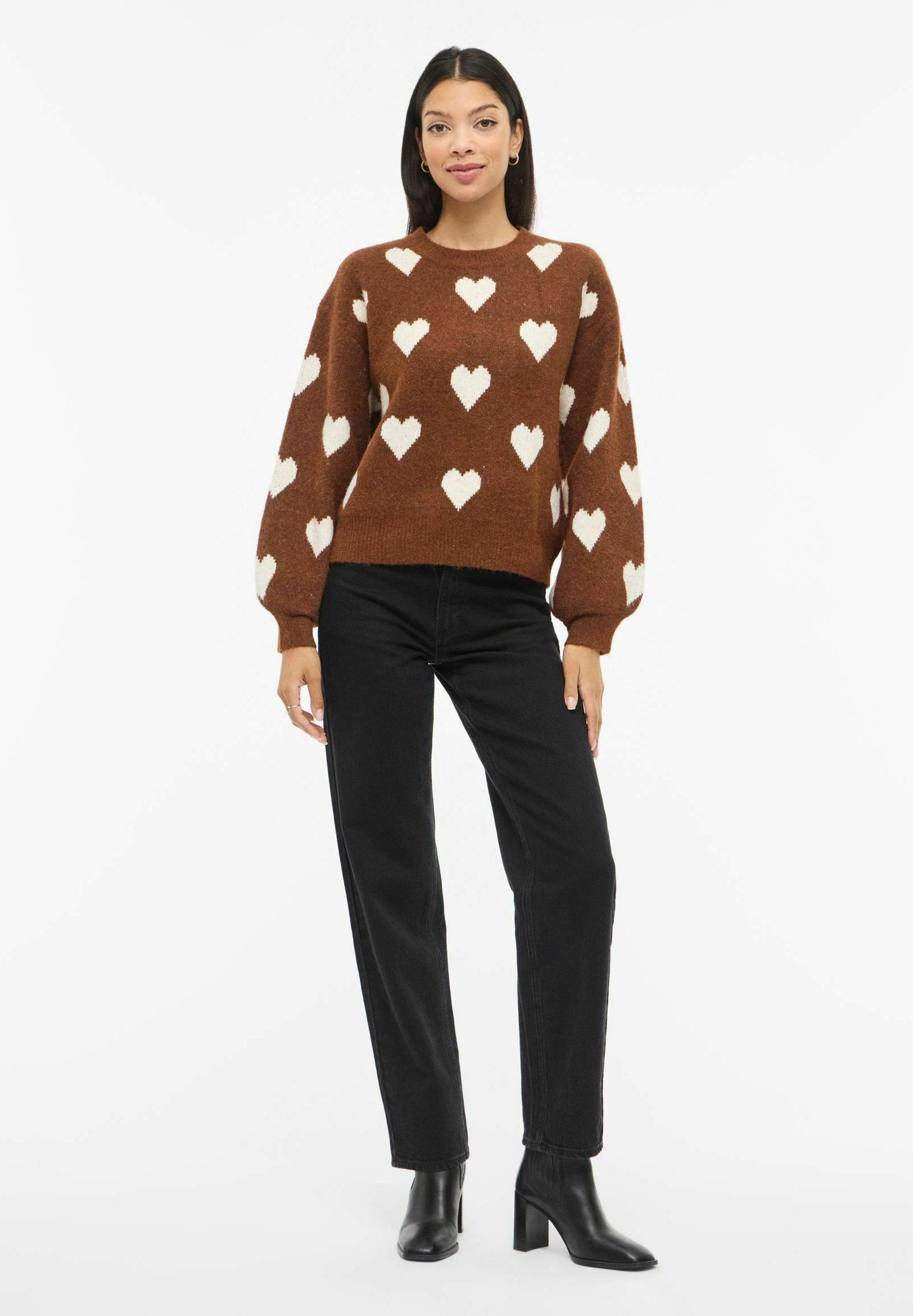 VILA Knitted VILUNA Round neck