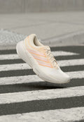 adidas Performance SUPERNOVA SOLUTION 3 - Road running shoes - chalk white/acid orange