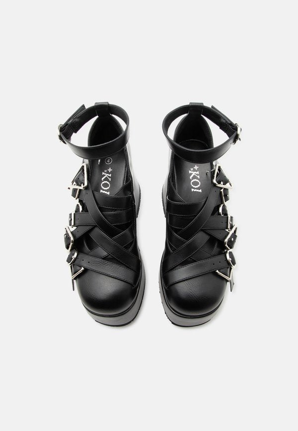 Koi Footwear AVALON STRAPPY HEELED SHOES