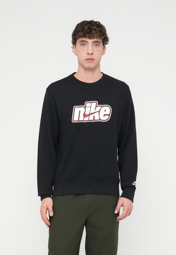 Nike Sportswear CREW UNISEX - Sweatshirt - black/sail