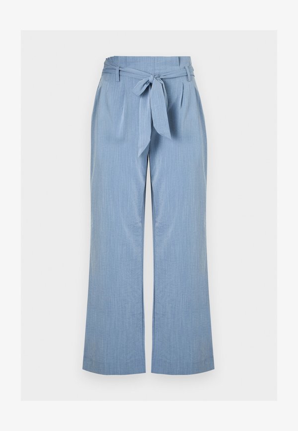 ONLY ONLMARSA SOLID PAPERBAG - Trousers - faded denim