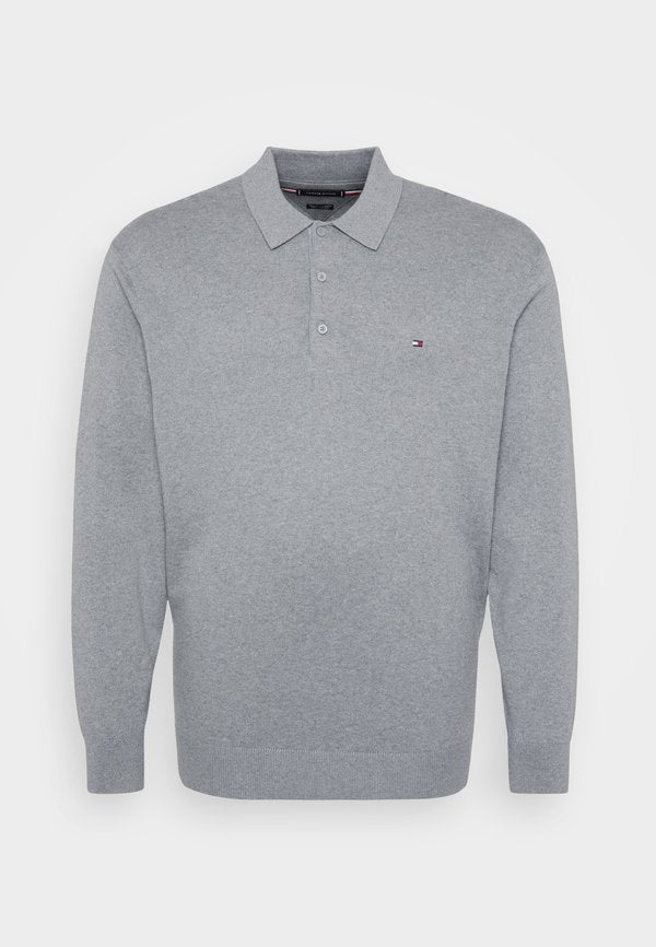 Tommy Hilfiger PIMA - Jumper - medium grey heather