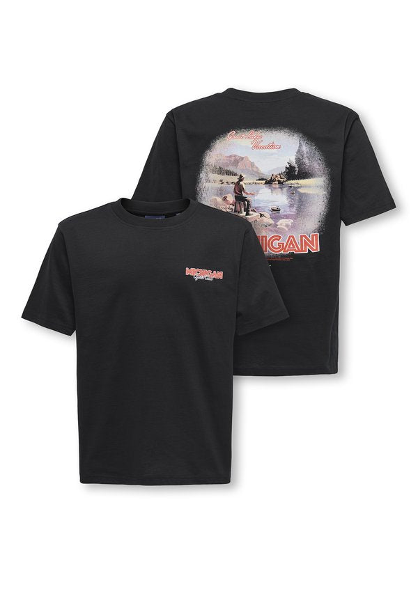 ONLY & SONS junior OSJFRED STATES LIFE TEE